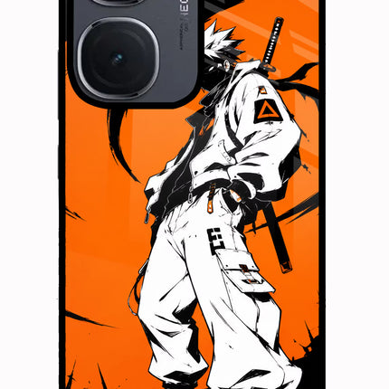 Street Samurai  IQOO Neo9 Pro Glass Case Back Cover by Casekaro