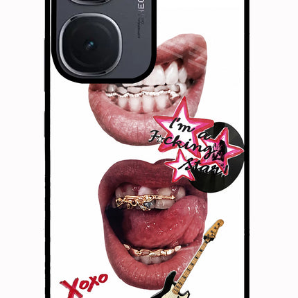 Rockstar IQOO Neo9 Pro Glass Case Back Cover by Casekaro