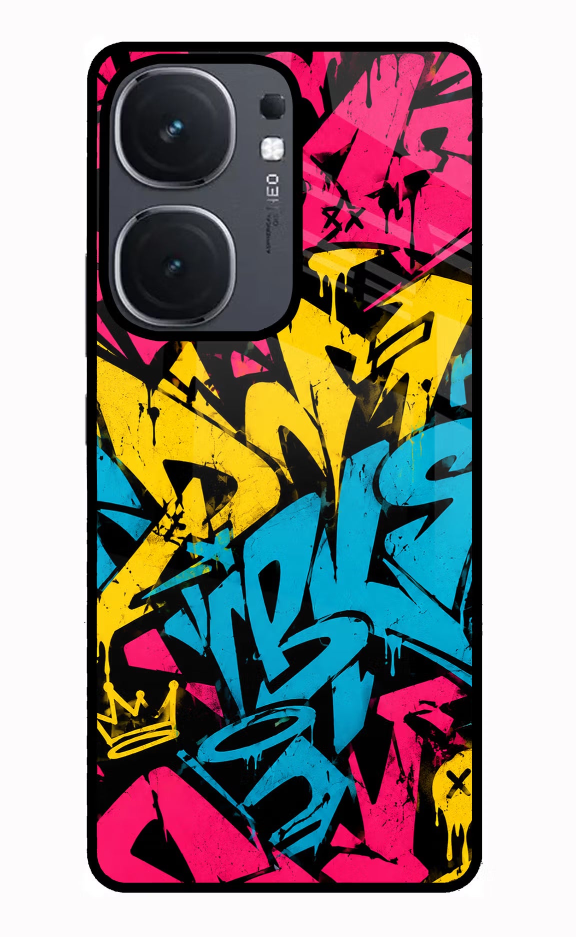 Graffiti Vibe IQOO Neo9 Pro Glass Case