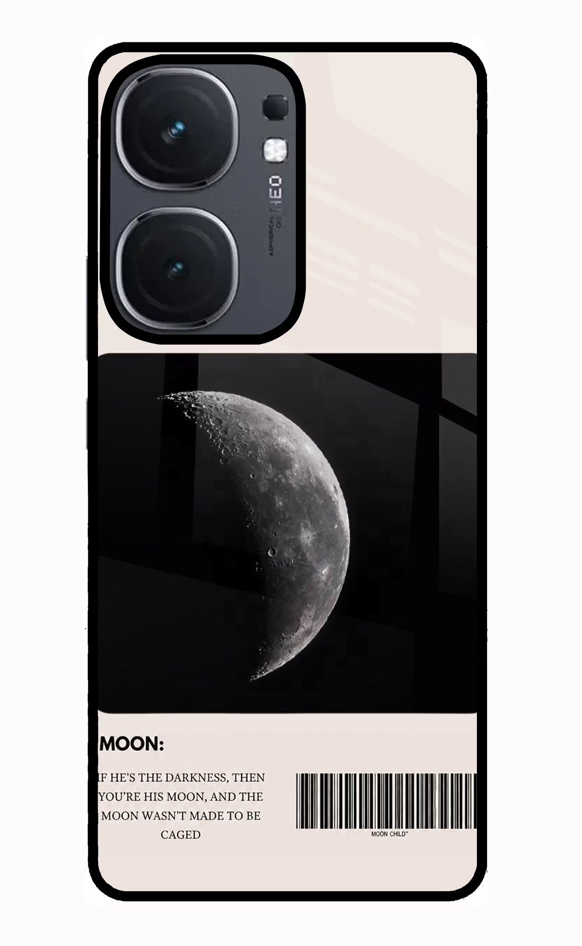 Moon Phase IQOO Neo9 Pro Glass Case