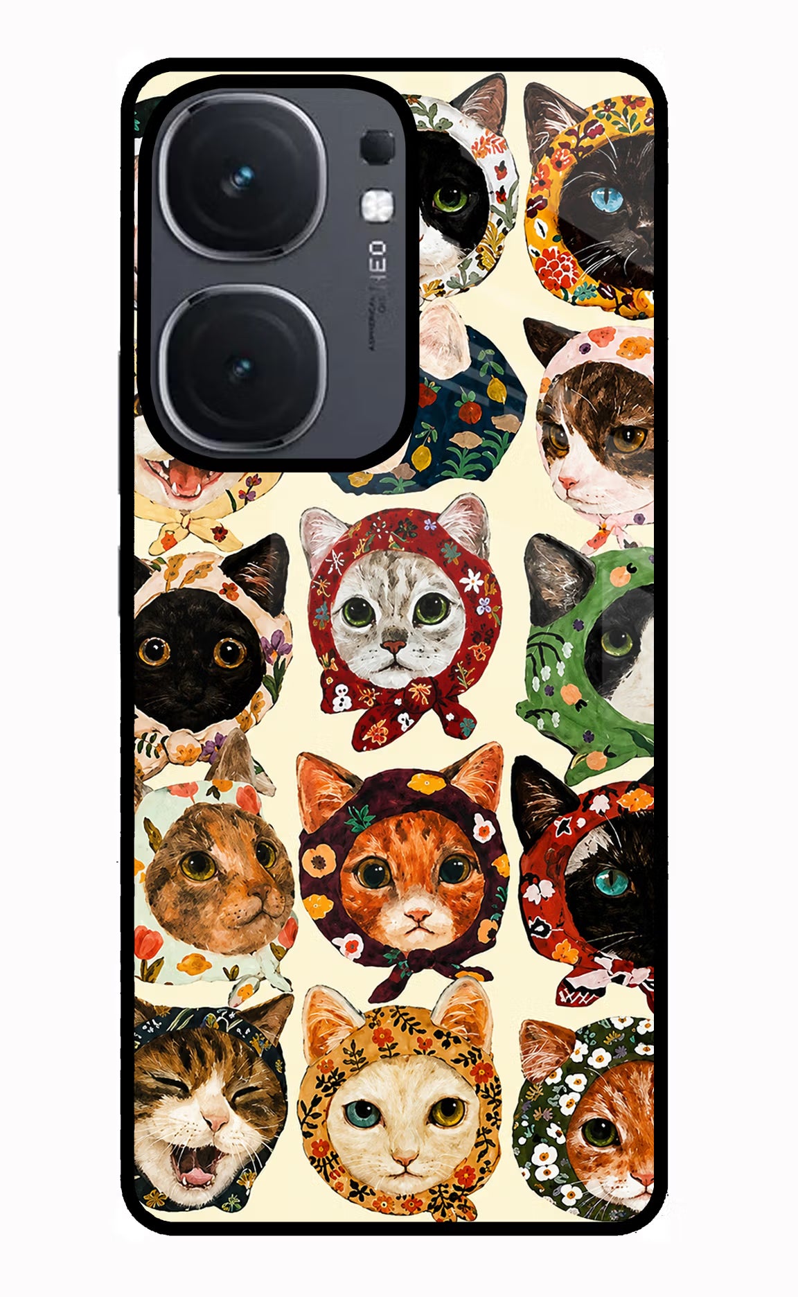 Cool Cat IQOO Neo9 Pro Glass Case