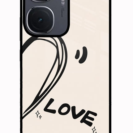 Soul Line IQOO Neo9 Pro Glass Case Back Cover by Casekaro