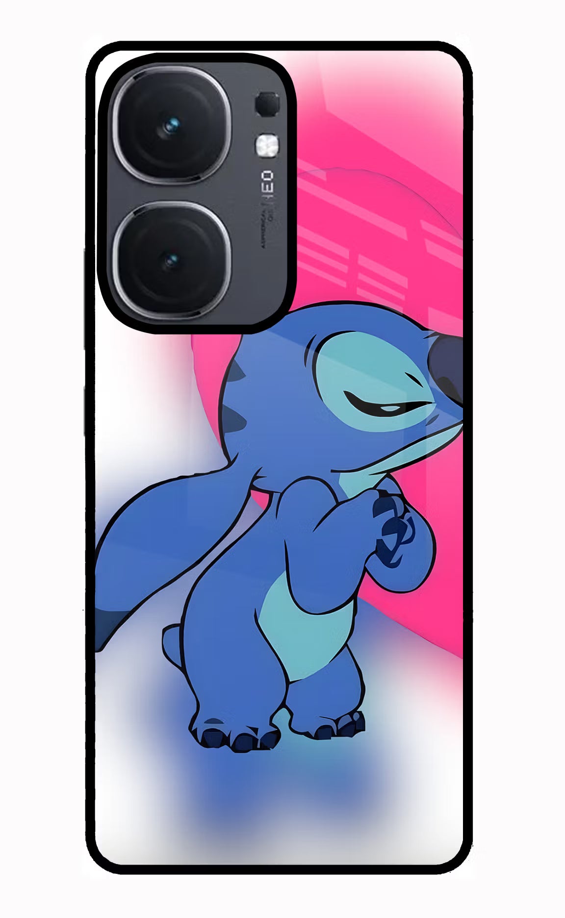 Stitch Hug IQOO Neo9 Pro Glass Case
