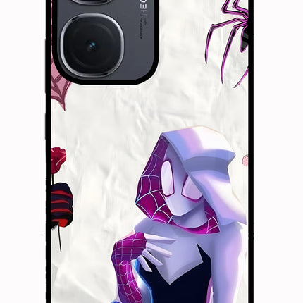 Gwen Verse IQOO Neo9 Pro Glass Case Back Cover by Casekaro