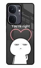 You're Right IQOO Neo9 Pro Glass Case