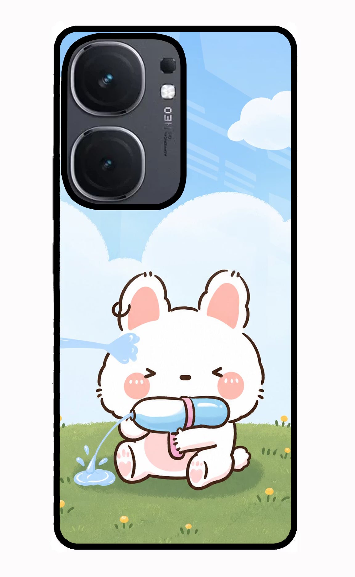 Bunny Treat IQOO Neo9 Pro Glass Case
