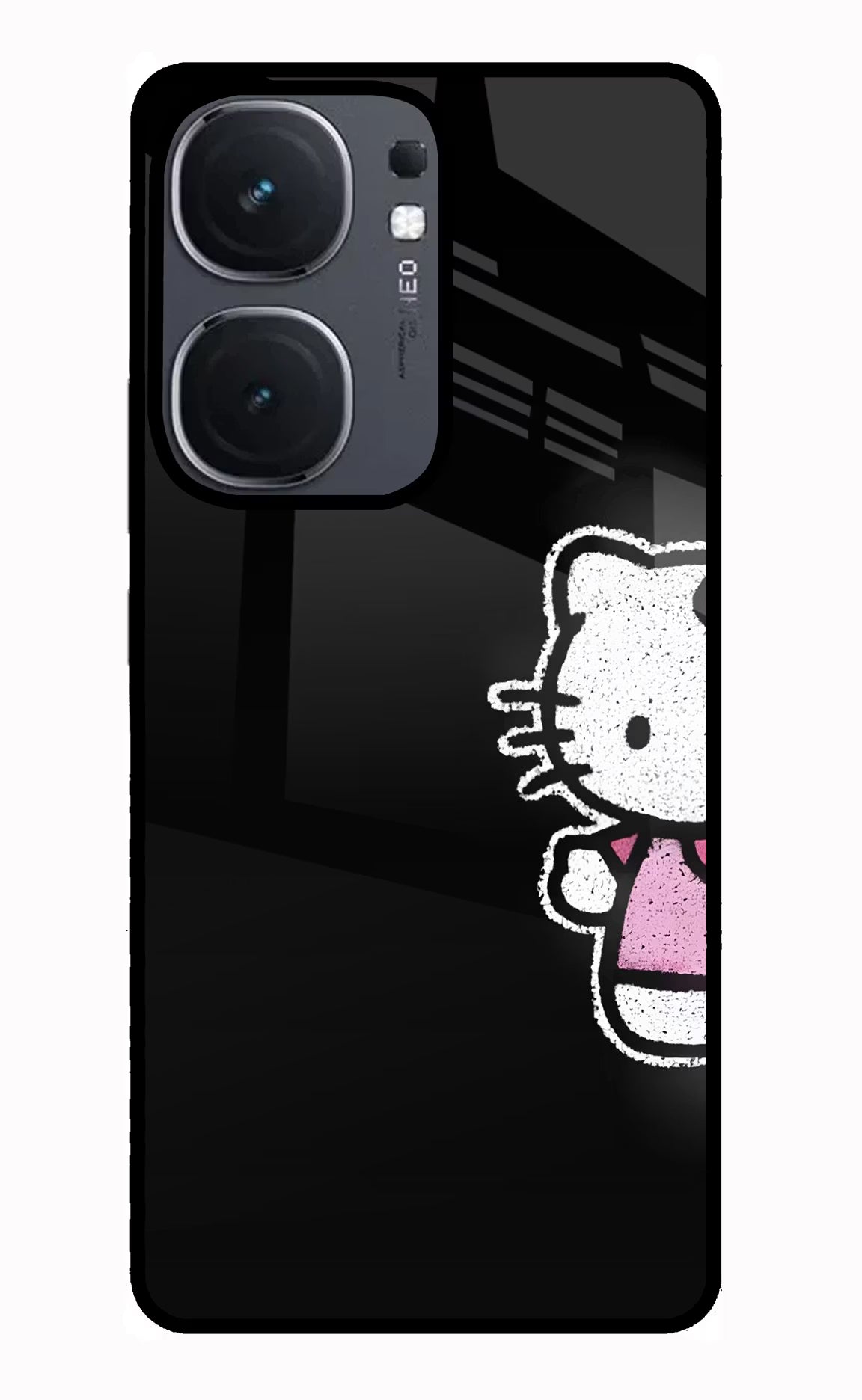 Kitty Charm IQOO Neo9 Pro Glass Case