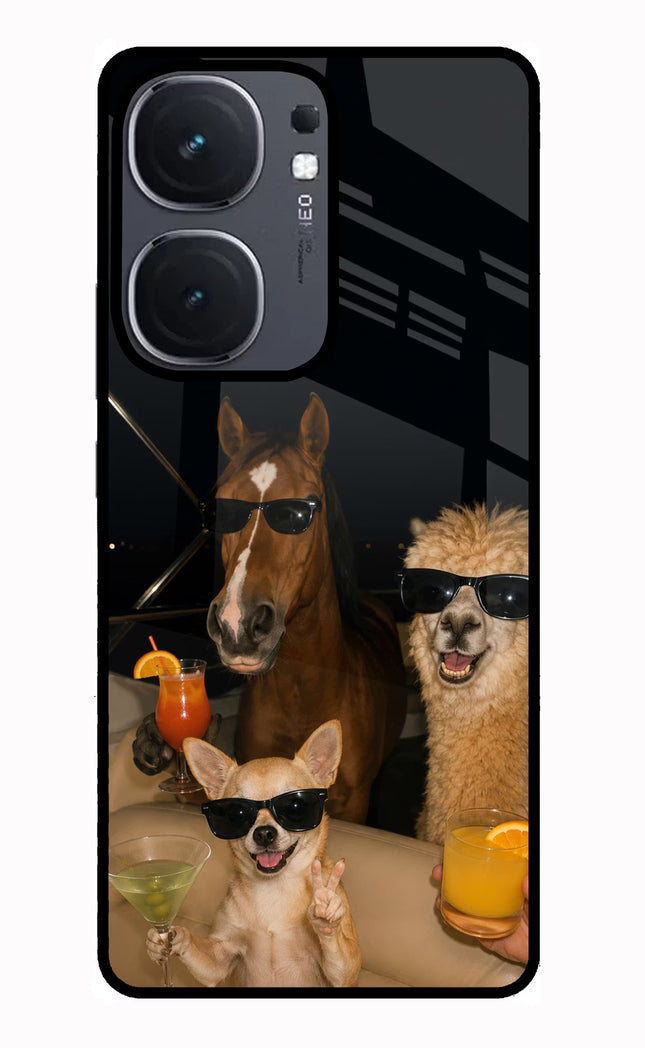 Party Squad IQOO Neo9 Pro Glass Case