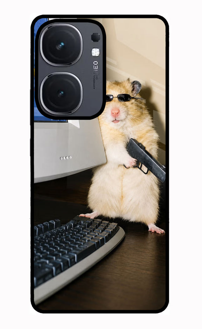 Hacker Hamster IQOO Neo9 Pro Glass Case