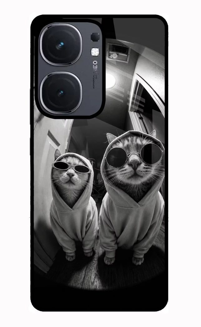 Hood Cats IQOO Neo9 Pro Glass Case