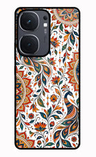 White Mayura IQOO Neo9 Pro Glass Case