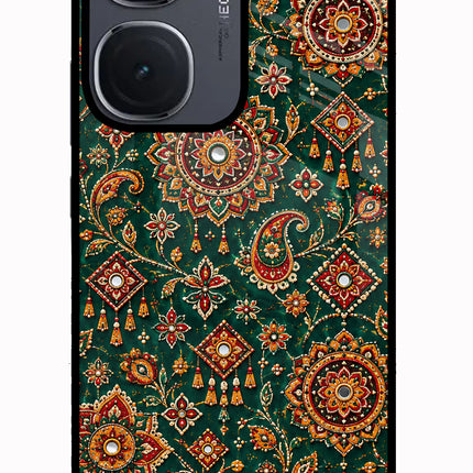 Green Pataka IQOO Neo9 Pro Glass Case