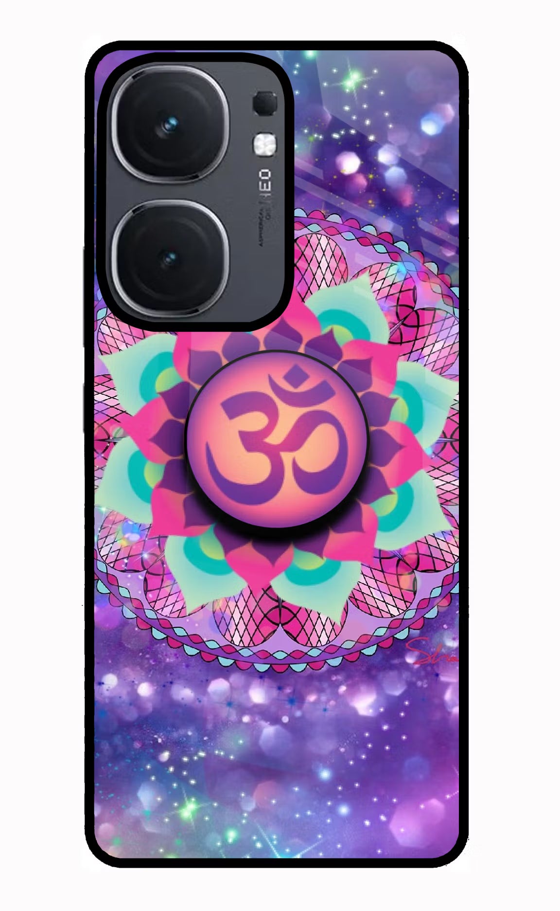 Om Purple IQOO Neo9 Pro Pop Case by Casekaro