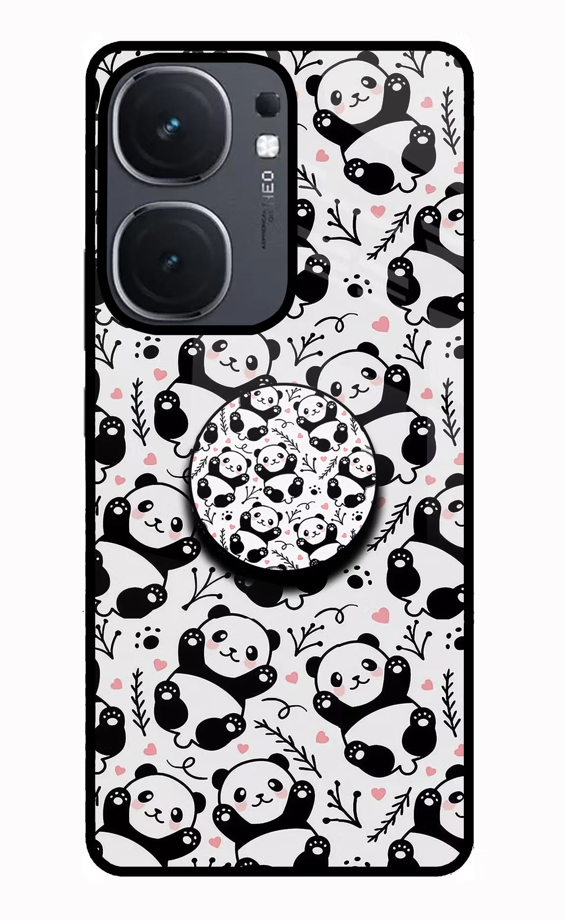 Cute Panda IQOO Neo9 Pro Pop Case by Casekaro