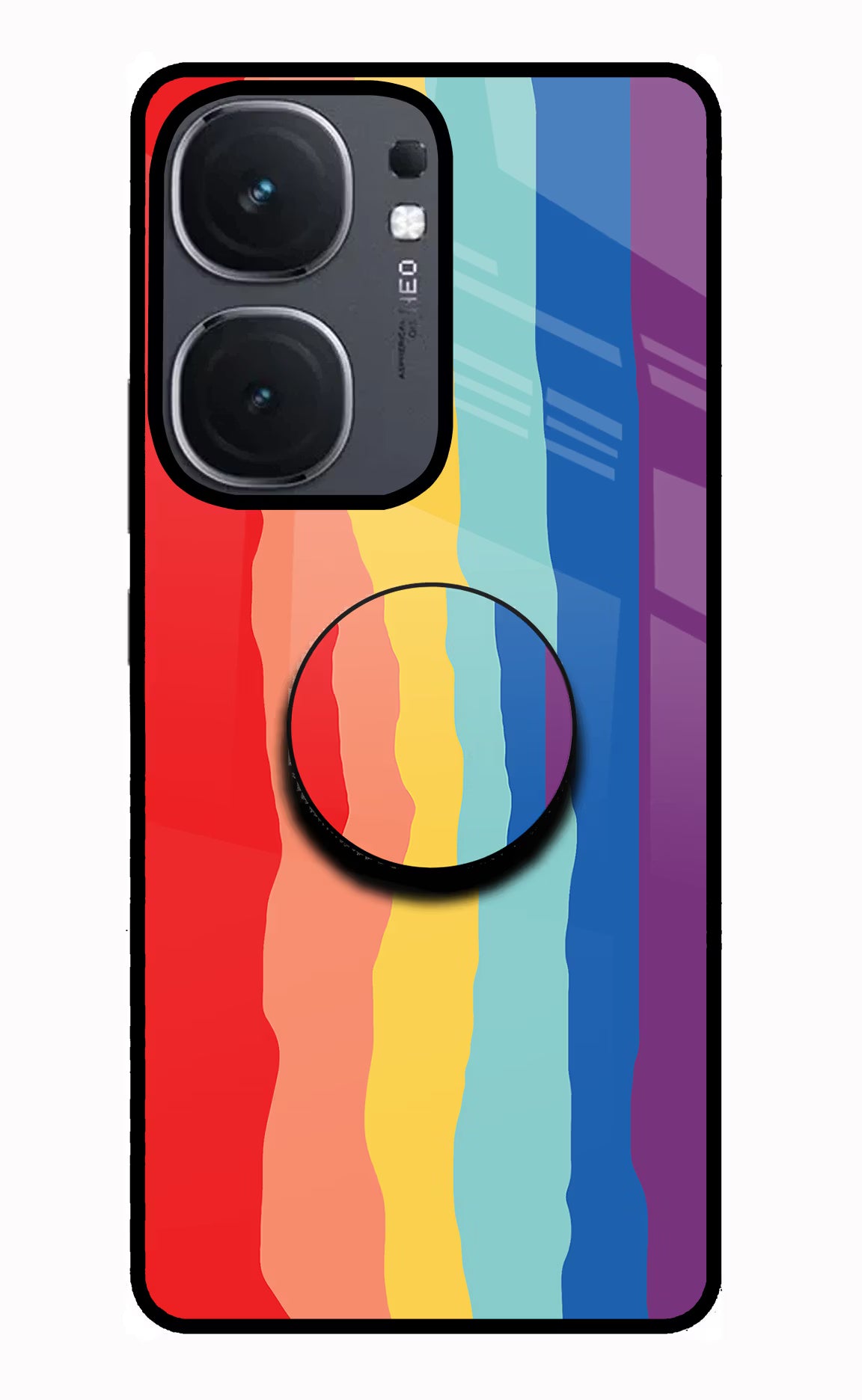 Rainbow IQOO Neo9 Pro Pop Case by Casekaro