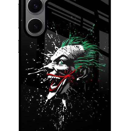 Joker Samsung S24 FE 5G Glass Case Back Cover by Casekaro