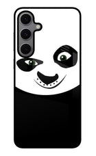 Panda Samsung S24 FE 5G Glass Case Back Cover by Casekaro