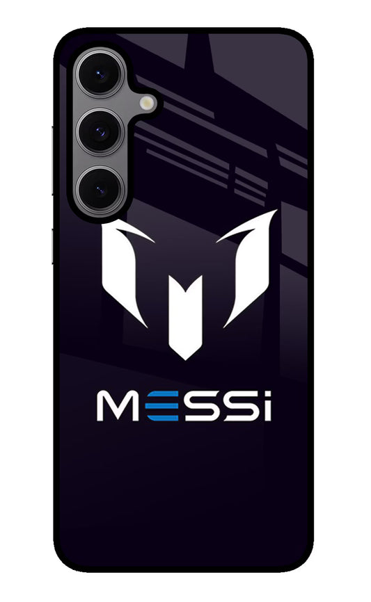 Messi Logo Samsung S24 FE 5G Glass Case