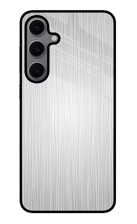 Wooden Grey Texture Samsung S24 FE 5G Glass Case