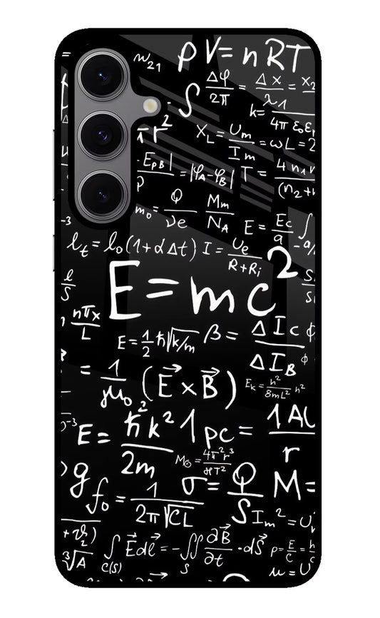 Physics Formula Samsung S24 FE 5G Glass Case