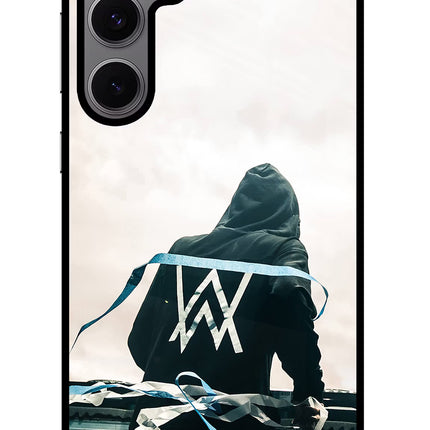 Alan Walker Samsung S24 FE 5G Glass Case Back Cover by Casekaro
