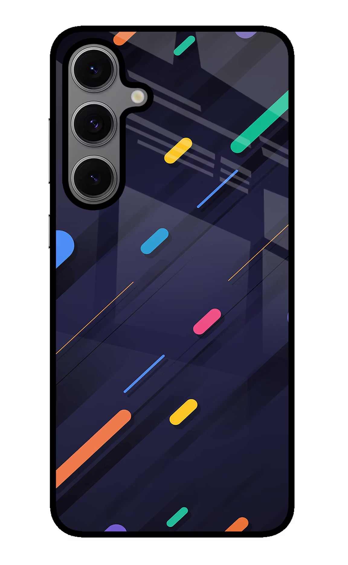 Abstract Design Samsung S24 FE 5G Glass Case