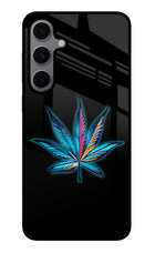 Weed Samsung S24 FE 5G Glass Case