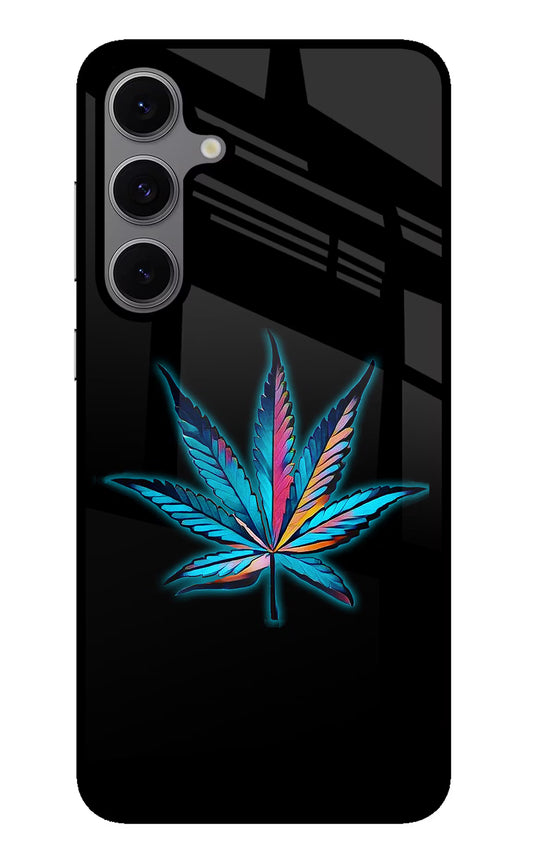 Weed Samsung S24 FE 5G Glass Case