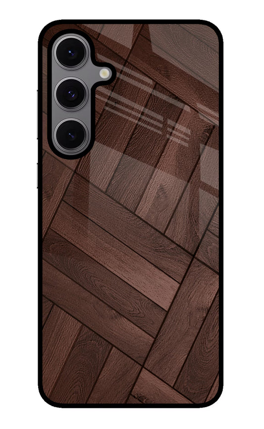 Wooden Texture Design Samsung S24 FE 5G Glass Case