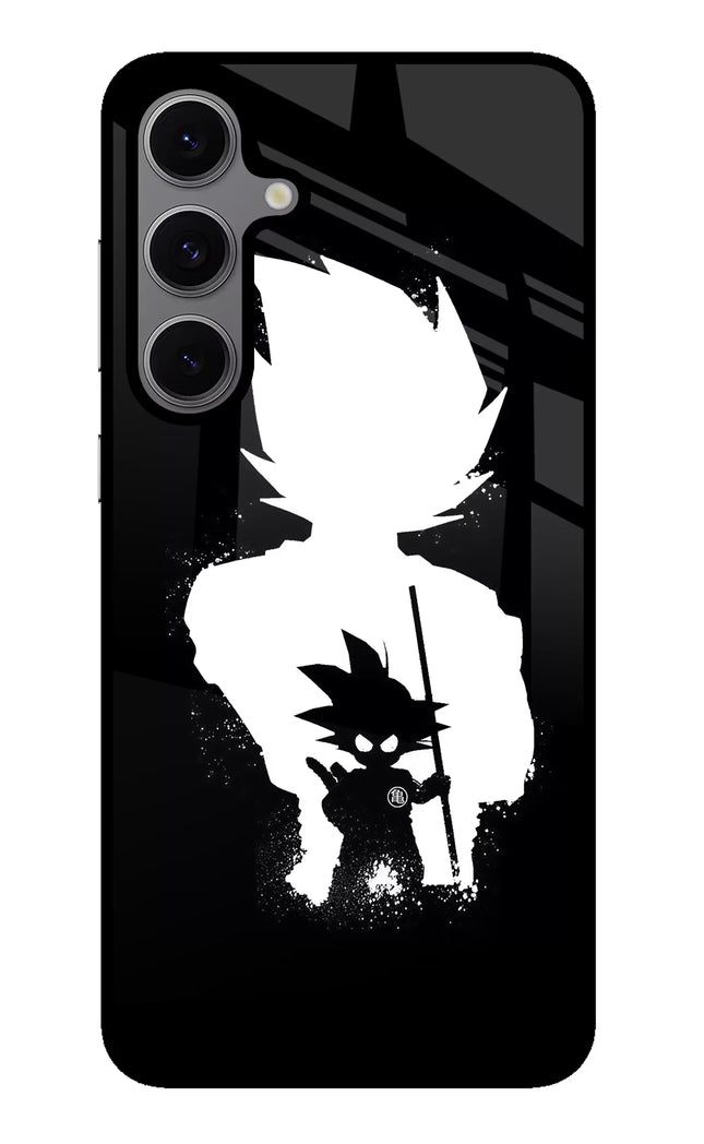 Goku Shadow Samsung S24 FE 5G Glass Case