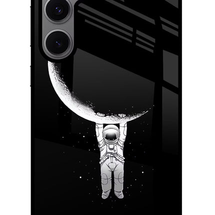 Moon Space Samsung S24 FE 5G Glass Case