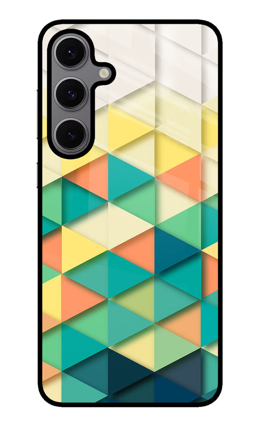 Abstract Samsung S24 FE 5G Glass Case