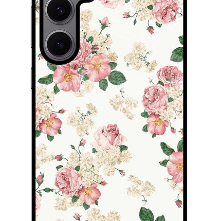 Flowers Samsung S24 FE 5G Glass Case Back Cover by Casekaro
