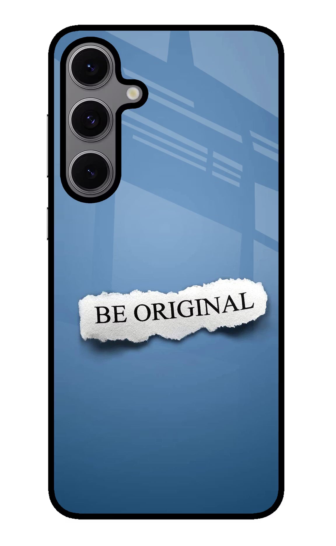 Be Original Samsung S24 FE 5G Glass Case Back Cover by Casekaro