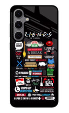 FRIENDS Samsung S24 FE 5G Glass Case