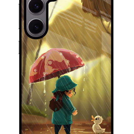 Rainy Day Samsung S24 FE 5G Glass Case