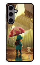 Rainy Day Samsung S24 FE 5G Glass Case