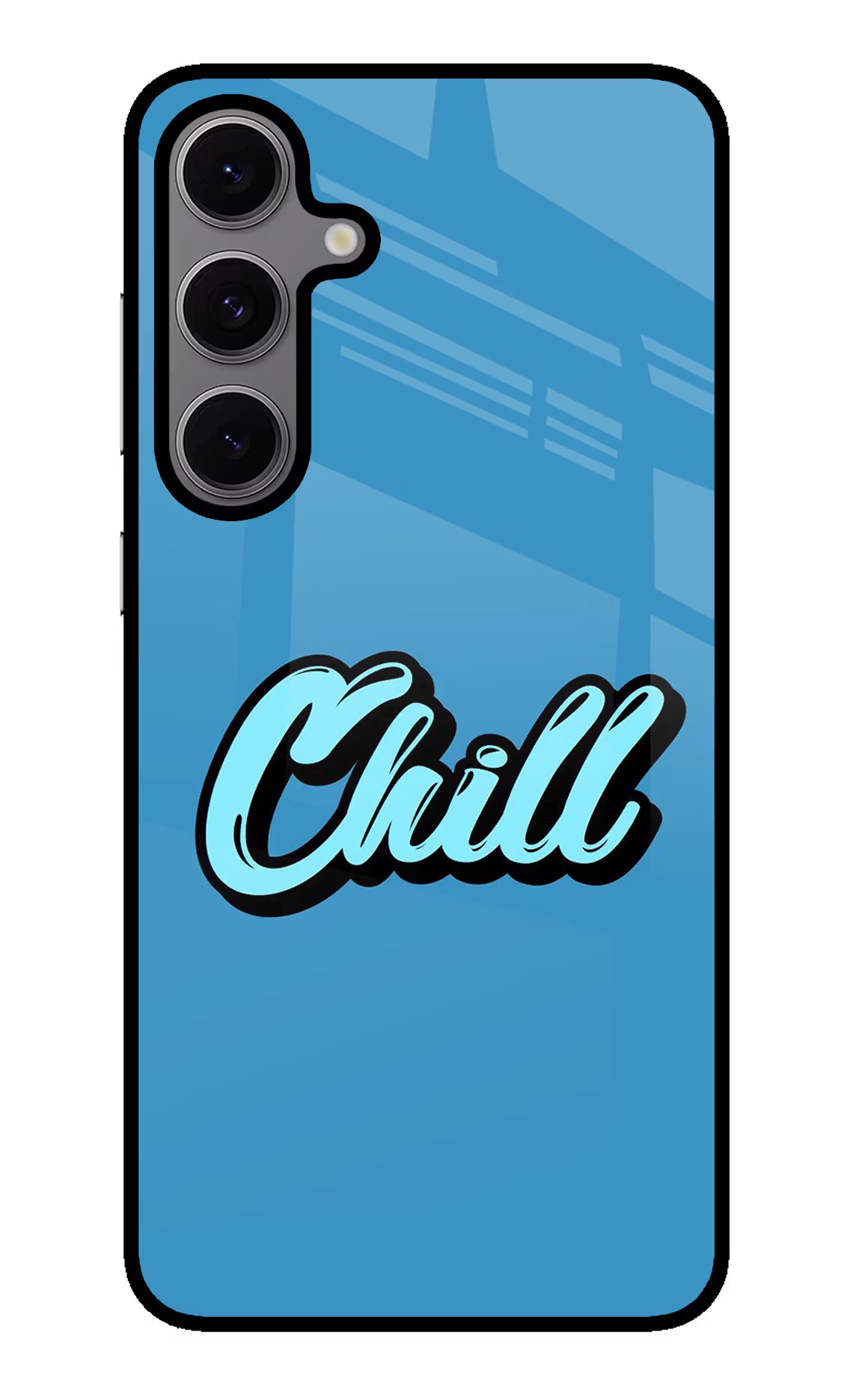 Chill Samsung S24 FE 5G Glass Case Back Cover by Casekaro