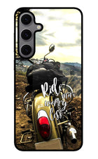 Ride More Worry Less Samsung S24 FE 5G Glass Case