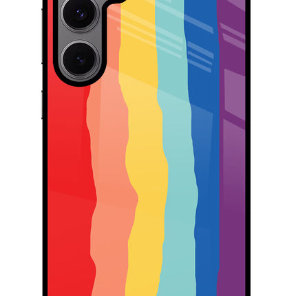 Rainbow Samsung S24 FE 5G Glass Case