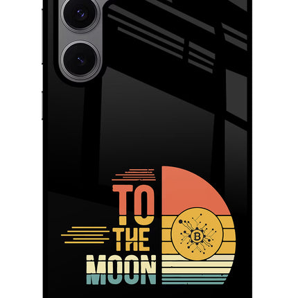 To the Moon Samsung S24 FE 5G Glass Case