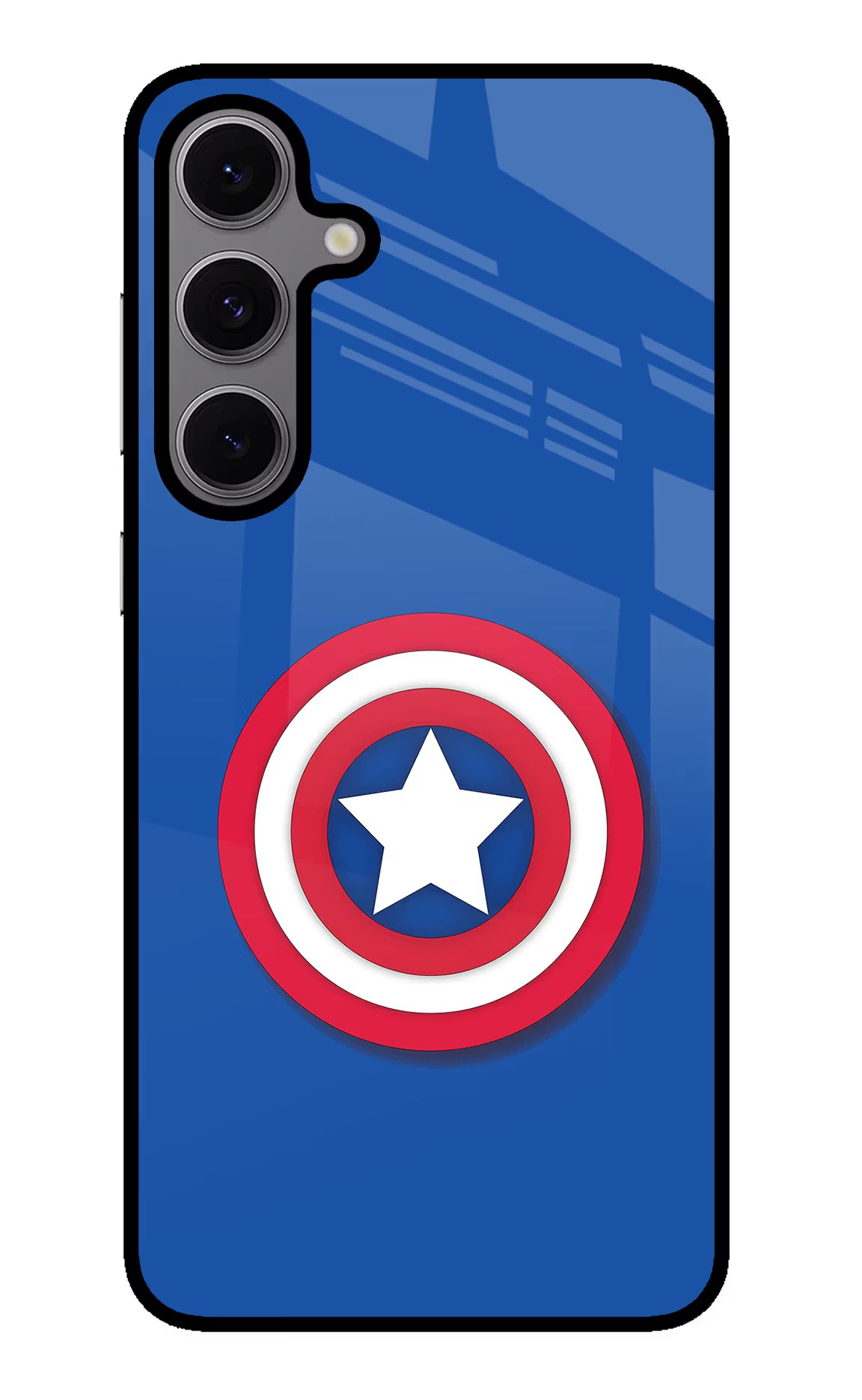 Shield Samsung S24 FE 5G Glass Case Back Cover by Casekaro