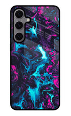 Abstract Samsung S24 FE 5G Glass Case