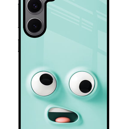 Funny Cartoon Samsung S24 FE 5G Glass Case