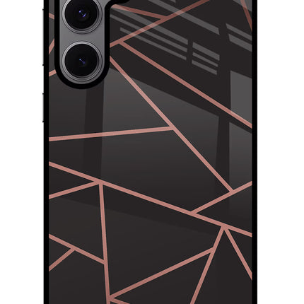 Geometric Pattern Samsung S24 FE 5G Glass Case