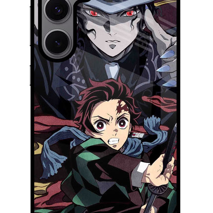Demon Slayer Samsung S24 FE 5G Glass Case