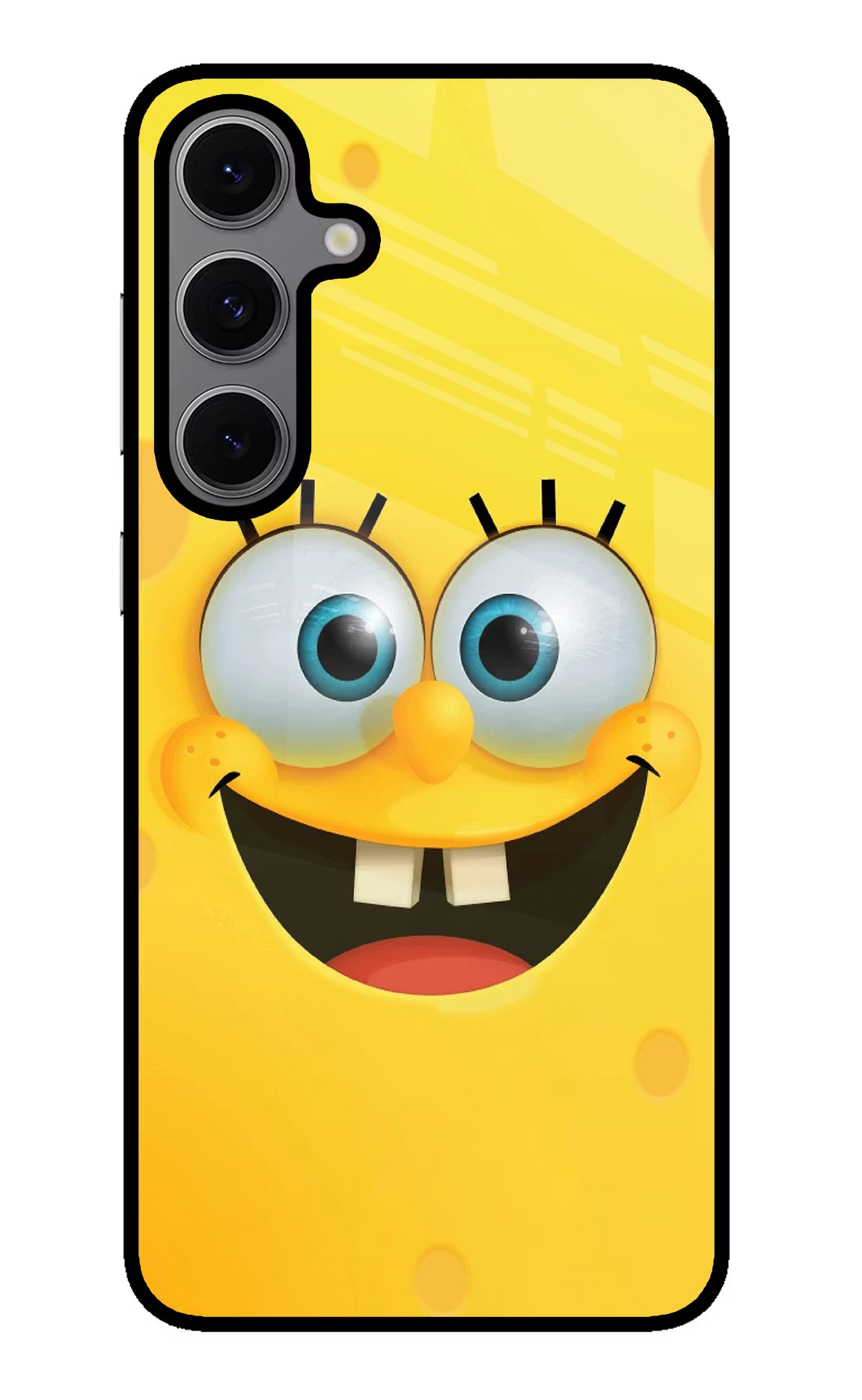 Sponge 1 Samsung S24 FE 5G Glass Case Back Cover by Casekaro