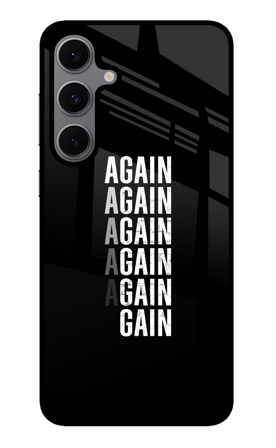 Again Again Gain Samsung S24 FE 5G Back Cover, Metal case