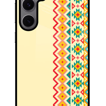 Ethnic Seamless Samsung S24 FE 5G Glass Case