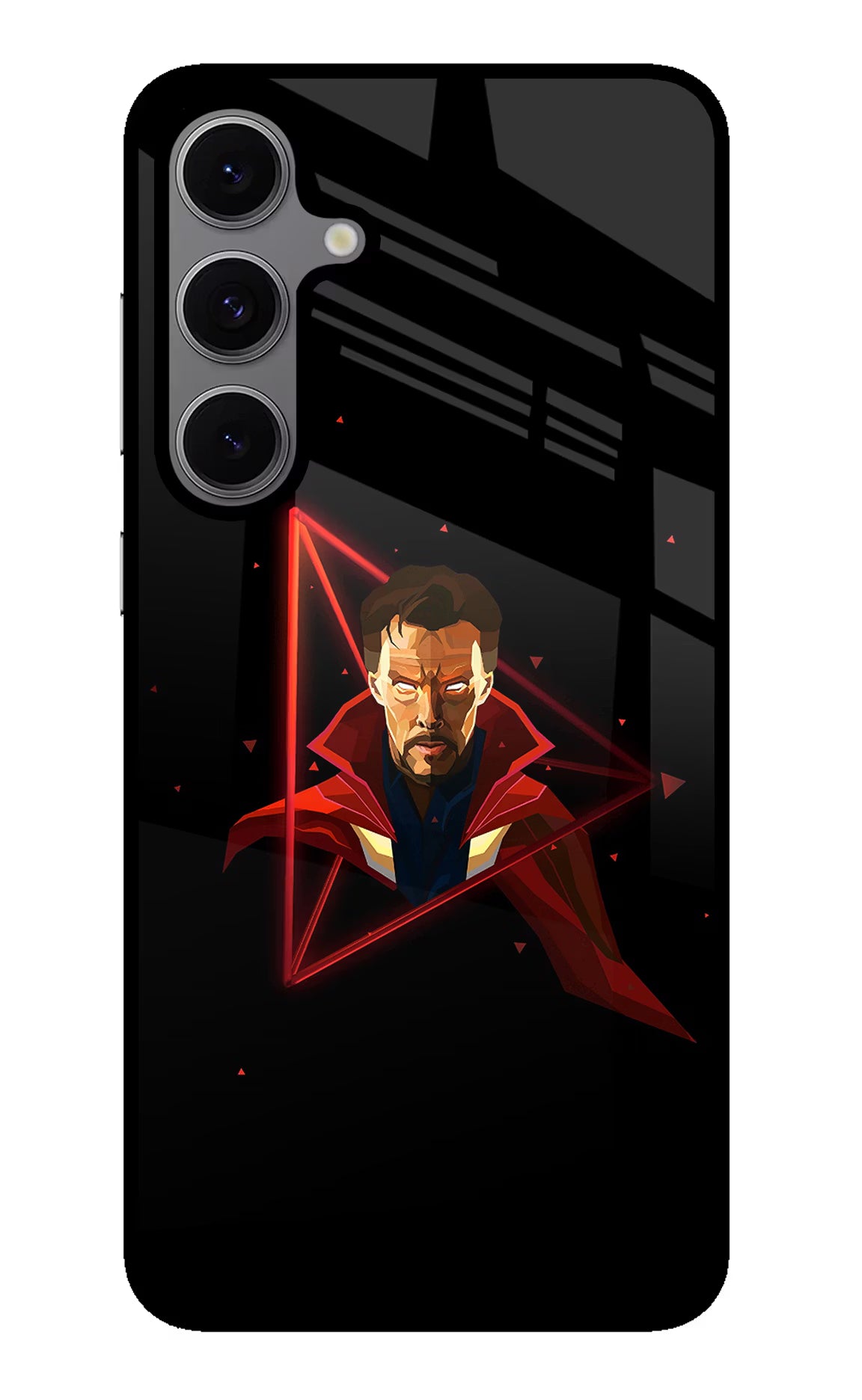 Doctor Ordinary Samsung S24 FE 5G Glass Case Back Cover by Casekaro